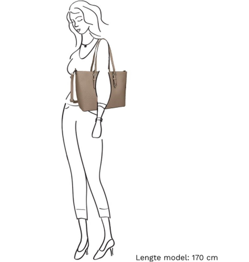 Julliet Handtas (Taupe) | Flora & Co
