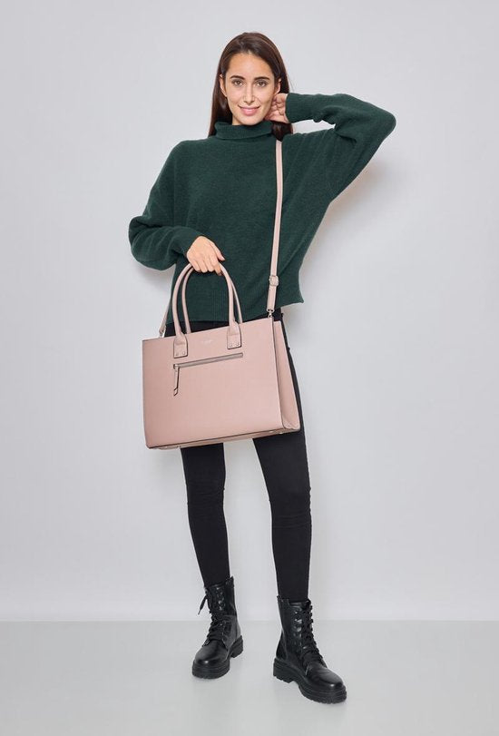 Juliet (Taupe) Handtas | Flora & Co