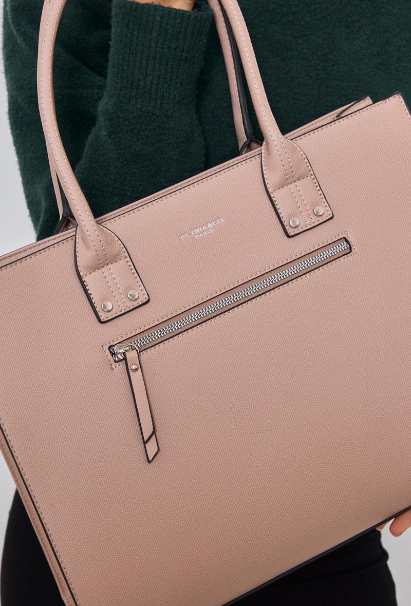 Juliet (Taupe) Handtas | Flora & Co
